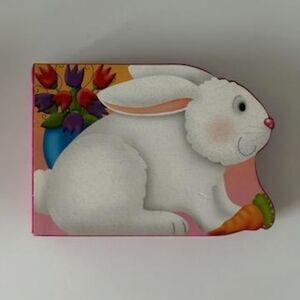 Bunny Rabbit Picture Book Sturdy Baby Kid Toddler Rhymes HTF Europe Adorable